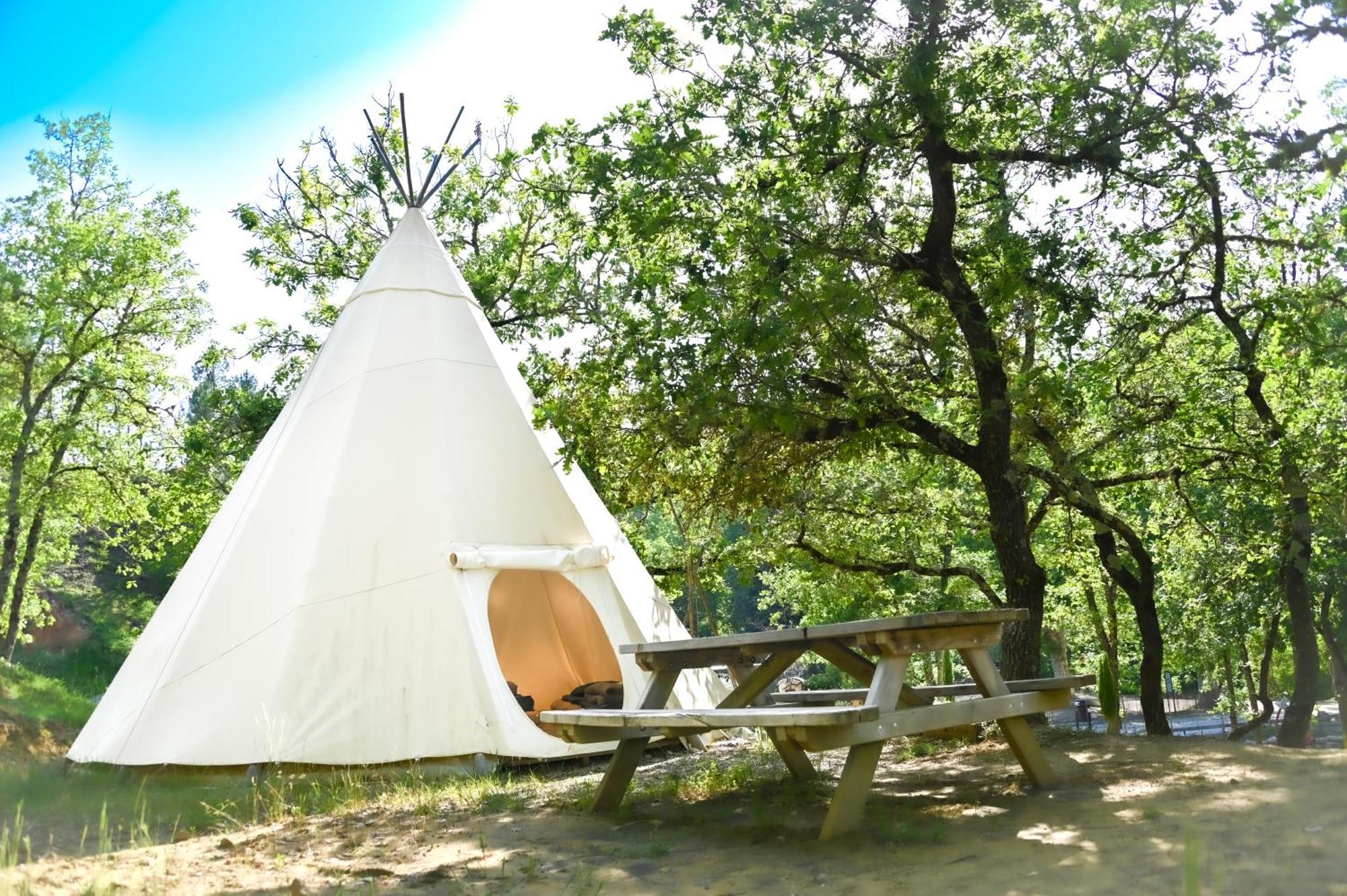 Camping Le Colorado Rustrel Eksteriør bilde