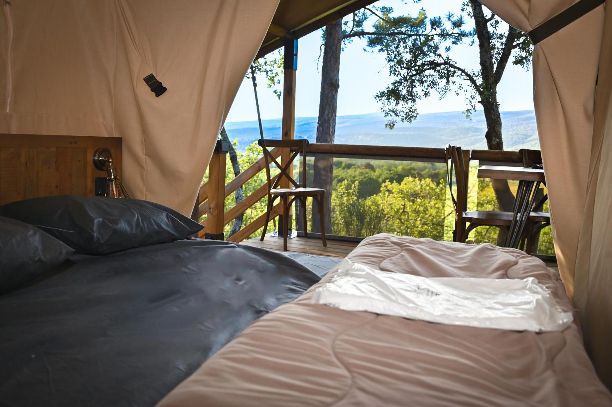Camping Le Colorado Rustrel Eksteriør bilde