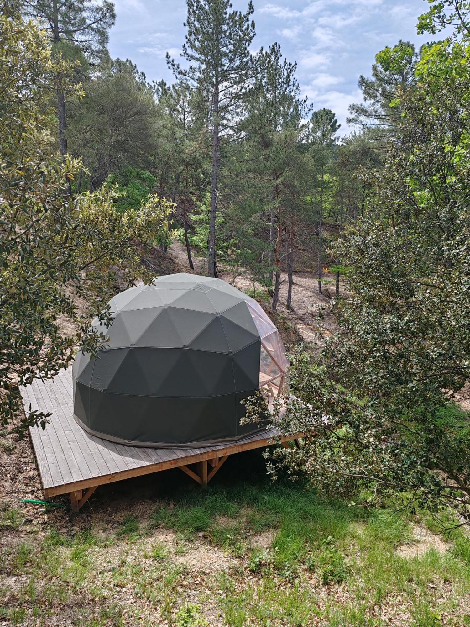 Camping Le Colorado Rustrel Eksteriør bilde