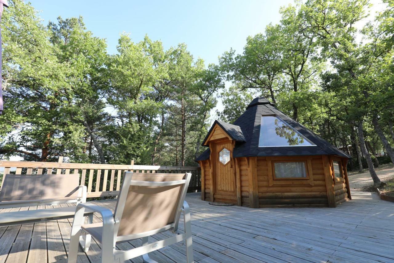 Camping Le Colorado Rustrel Eksteriør bilde
